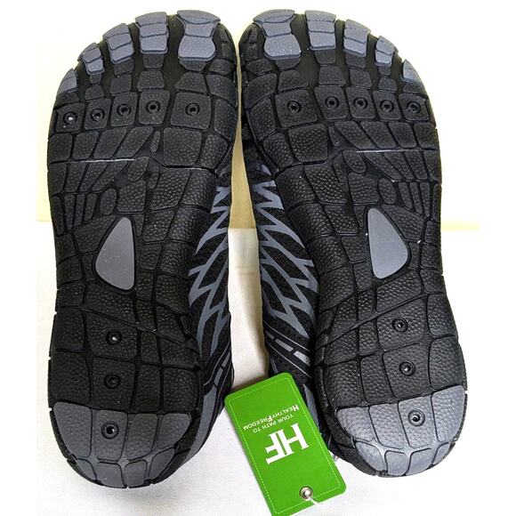 Hike Footwear Shoes Mens 10 EU 43 Black Lorax Pro Barefoot Wide Toe NEW Hiking - Picture 5 of 5